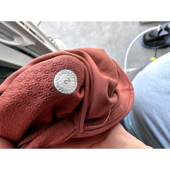 Lululemon Always On High-Rise Tight 28" Nulu Size 2 Maroon EUC - Picture 5 of 10